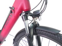 29 Zoll E-Bike Fahrrad Damenfahrrad Citybike Elektrofahrrad 36V 250W 70km Rot