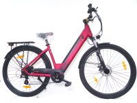 29 Zoll E-Bike Fahrrad Damenfahrrad Citybike Elektrofahrrad 36V 250W 70km Rot