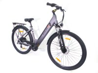 29 Zoll E-Bike Fahrrad Damenfahrrad Citybike Elektrofahrrad 36V 250W 70km Grau