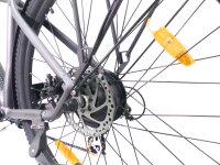 29 Zoll E-Bike Fahrrad Herrenfahrrad Citybike Elektrofahrrad 36V 250W 70km Grau